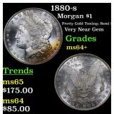 1880-s Morgan $1 Grades Choice+ Unc