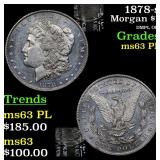 1878-s Morgan $1 Grades Select Unc PL