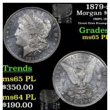 1879-s Morgan $1 Grades GEM Unc PL