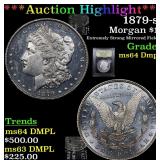 *Highlight* 1879-s Morgan $1 Graded Choice Unc DMP