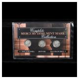 Complete Mercury Dime Mint Mark Reaction