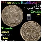 ***Auction Highlight*** 1805 Draped Bust Large Cen