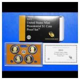 2011 United States Mint Presidential $1 Coin Proof