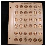 Near Complete Gem Unc & Proof Red Lincoln Memorial