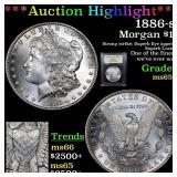 ***Auction Highlight*** 1886-s Morgan Dollar $1 Gr