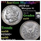 ***Auction Highlight*** 1879-cc Morgan Dollar $1 G
