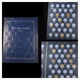 Partial Buffalo Nickel book 1915-1937 15 coins