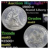 ***Auction Highlight*** 1860-o Seated Liberty Doll