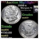 ***Auction Highlight*** 1898-s Morgan Dollar $1 Gr