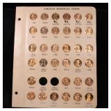 Near Complete Gem Unc & Proof Red Lincoln Memorial