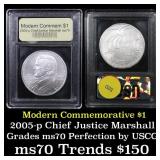 2005-p John Marshall Modern Commem Dollar $1 Grade