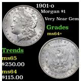 1901-o Morgan Dollar $1 Grades Choice+ Unc