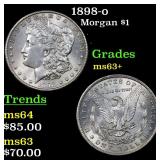 1898-o Morgan Dollar $1 Grades Select+ Unc