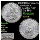 1880/188-o Vam 11a Morgan Dollar $1 Grades Choice