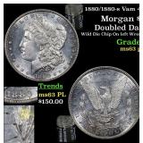 1880/1880-s Vam 42 Morgan Dollar $1 Grades Select