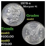 1878-s Morgan Dollar $1 Grades Select Unc