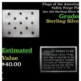 Flags of the American Valley Forge Flag .8oz .925