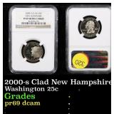 NGC 2000-s Clad New Hampshire Washington Quarter 2