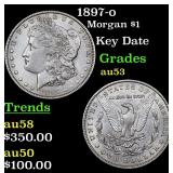 1897-o Morgan Dollar $1 Grades Select AU