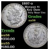 1897-o Morgan Dollar $1 Grades Choice AU/BU Slider
