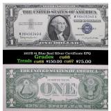 1957B $1 Blue Seal Silver Certificate EPQ Grades G