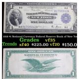 1918 $1 National Currency Federal Reserve Bank of