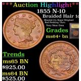 *Highlight* 1855 N-10 Braided Hair 1c Graded Choic