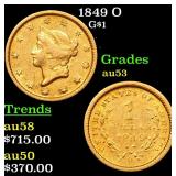 1849 O G$1 Grades Select AU
