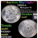 *Highlight* 1884-o Morgan $1 Graded GEM++ Unc