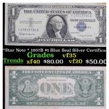 *Star Note * 1957B $1 Blue Seal Silver Certificate
