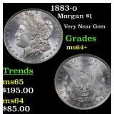 1883-o Morgan $1 Grades Choice+ Unc
