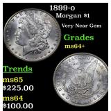 1899-o Morgan $1 Grades Choice+ Unc