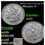1887/6-o Vam 3 Top 100 I5 R4 Morgan $1 Grades Choi