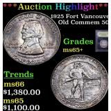 *Highlight* 1925 Fort Vancouver Old Commem 50c Gra