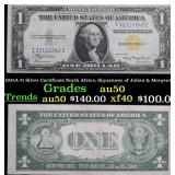 1935A $1 Silver Certificate North Africa, Signatur