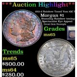 *Highlight* 1921-d Rainbow Toned Vam 1QC R5 Morgan