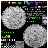 *Highlight* 1897-o vam 6a R6 WOW! Morgan $1 Graded