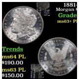 1881-s Morgan $1 Grades Select Unc+ PL