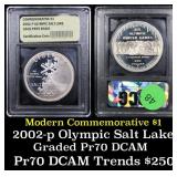 Proof 2002-P Olympics Modern Commem Dollar $1 Grad