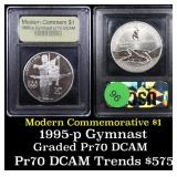 Proof 1995-P Olympic Gymnast Modern Commem Dollar