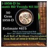 ***Auction Highlight*** Uncirculated Lincoln 1c ro