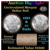 ***Auction Highlight*** 1885 & CC Uncirculated Mor