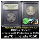 1996-s Olympics Soccer Modern Commem Half Dollar 5