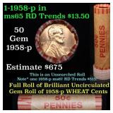 ***Auction Highlight*** Full 1c orig shotgun roll,