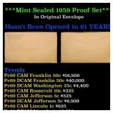 ***Auction Highlight*** Mint Sealed Unopened 1959