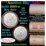 ***Auction Highlight*** Full solid KEY date 1895-O