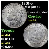 1901-o Morgan $1 Grades Choice Unc