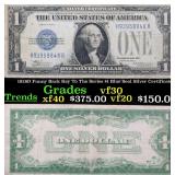 1928D Funny Back Key To The Series $1 Blue Seal Si