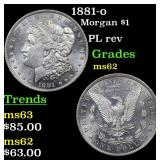 1881-o Morgan $1 Grades Select Unc