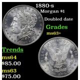 1880-s Morgan $1 Grades Select+ Unc